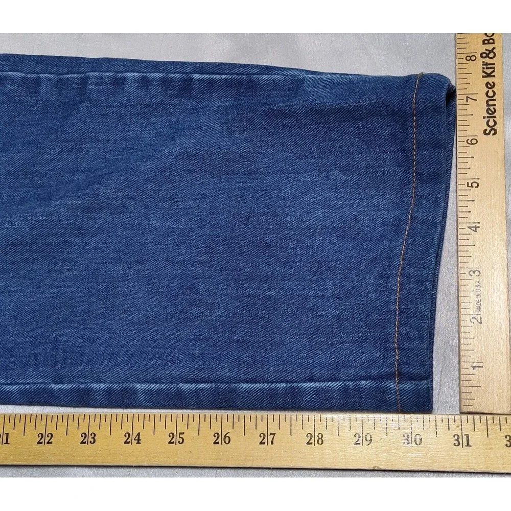 VTG GANT USA Men 38X32 (Actual 37x31)‎ Blue Denim Five Pocket Jeans